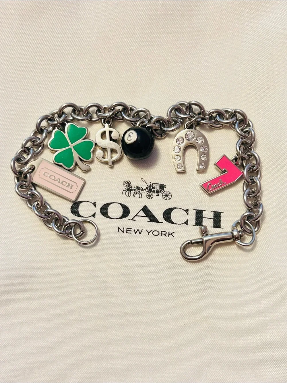 Coach Lucky Charm Bracelet